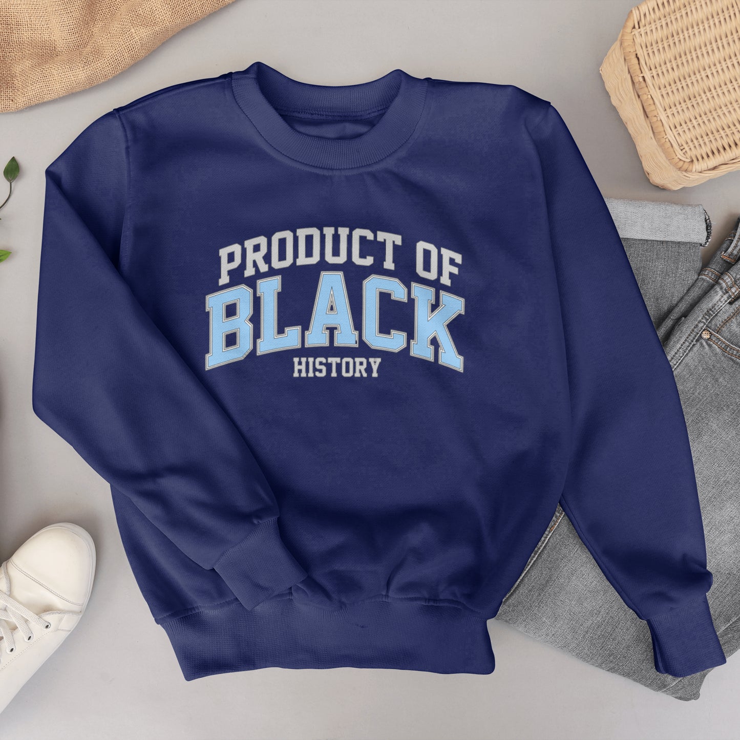 Product of Black History Crewneck