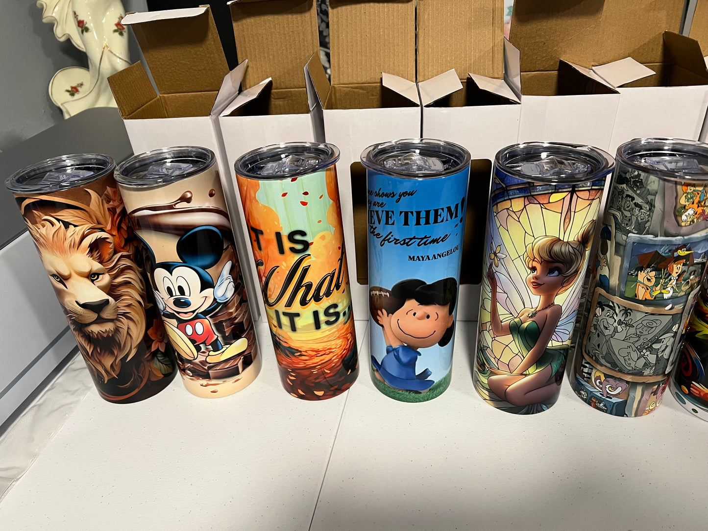 Pre-Designed Tumblers